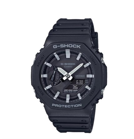 Casio G-Shock GA-2100-1ADR Black Analog Digital Youth Watch