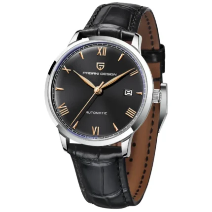 PAGANI DESIGN PD-1759 Leather Men's Automatic Watches 40mm Sapphire Glass