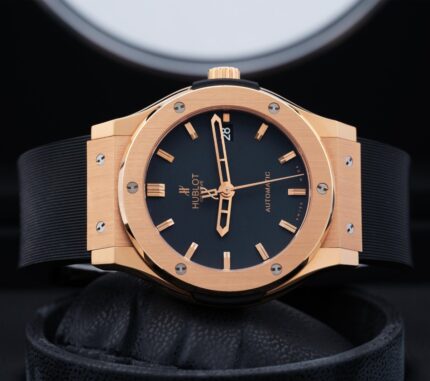 Hublot Classic Fusion Rose Gold 45mm Black Dial - 2020