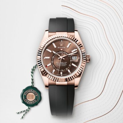 Rolex sky dweller oyster 42mm Everose gold