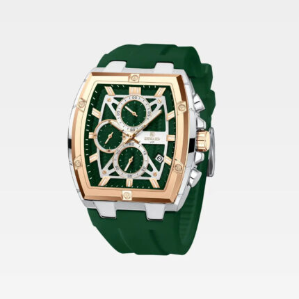 Men's Green Sports Watch Reward VIP Tonneau GrandMaster