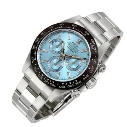 Rolex Cosmograph Daytona Ice Blue Dial, Platinum, Oyster Perpetual, Automatic Men's Watch